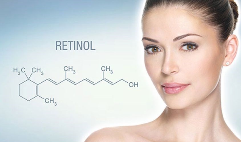 Retinol là một dạng dẫn xuất của Vitamin A giúp ngăn ngừa lão hóa và trị mụn