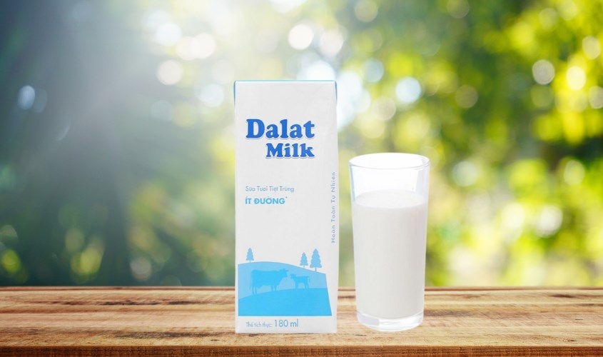 Sữa tươi TH true MILK ít đường 1 lít (từ 1 tuổi)