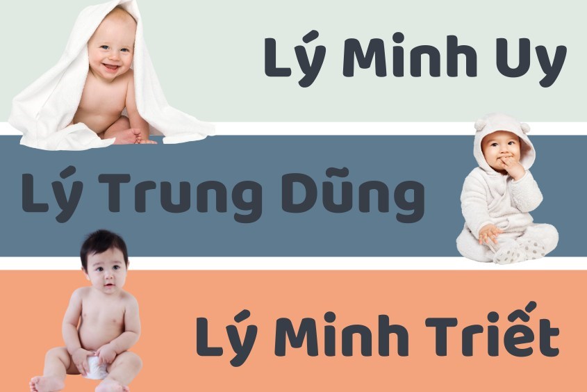 100+ Tên bé trai họ Lý ấn tượng, tiền đồ rộng mở